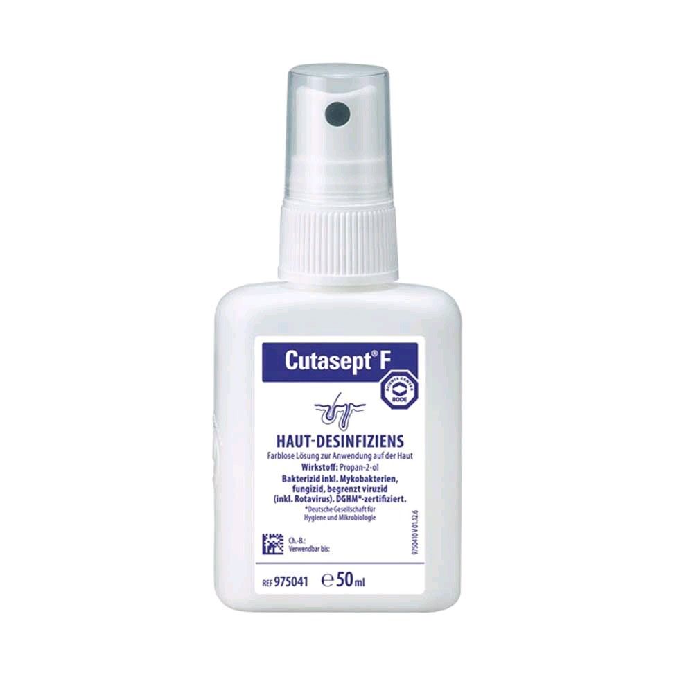 Cutasept F Skin Disinfectant by Bode, 50 ml spray bottle