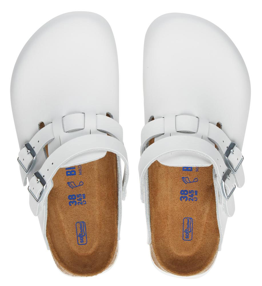 Birkenstock Kay SL soft support, narrow width, white, various sizes