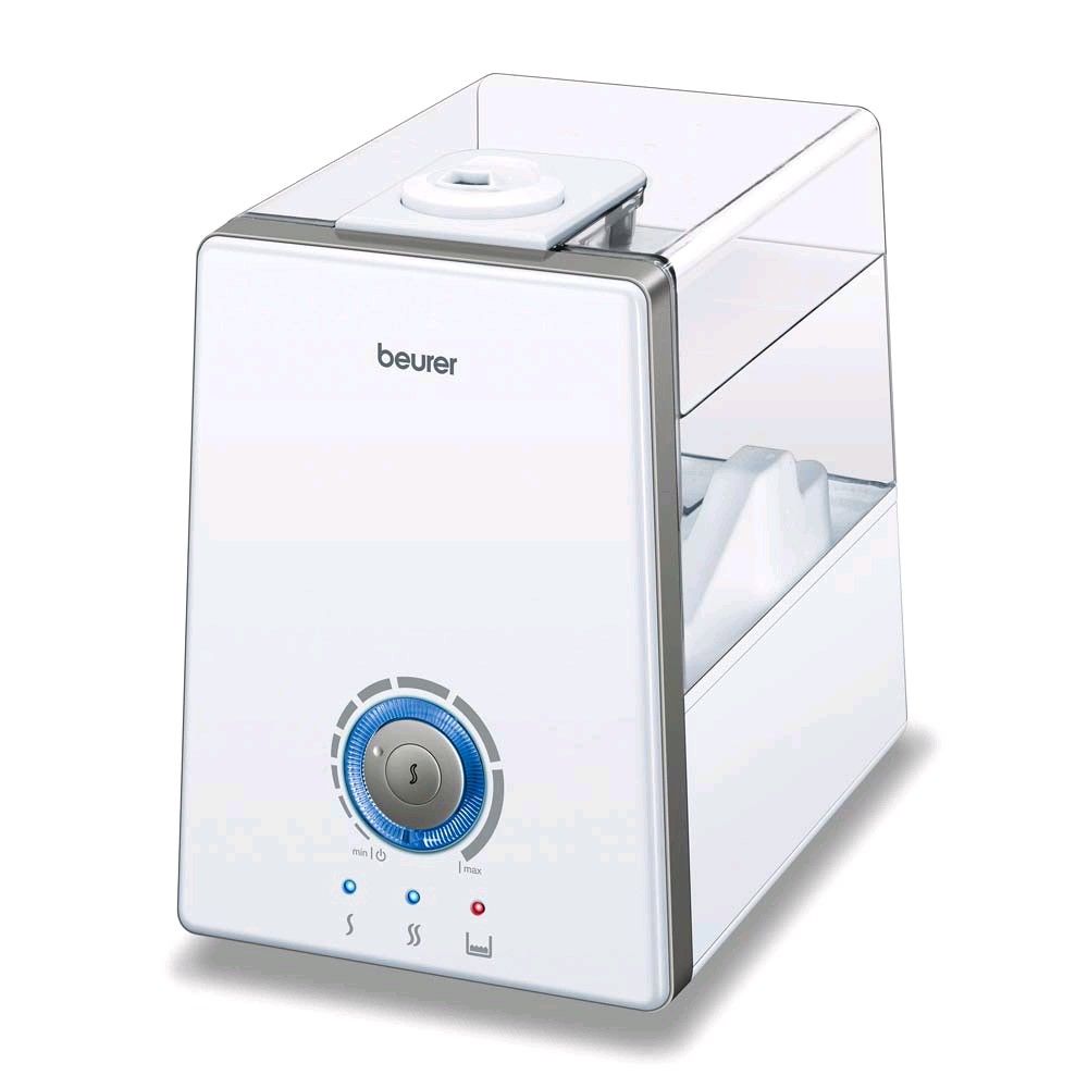 Beurer Humidifier LB88, ultrasonic, water evaporation, to 48sqm, white
