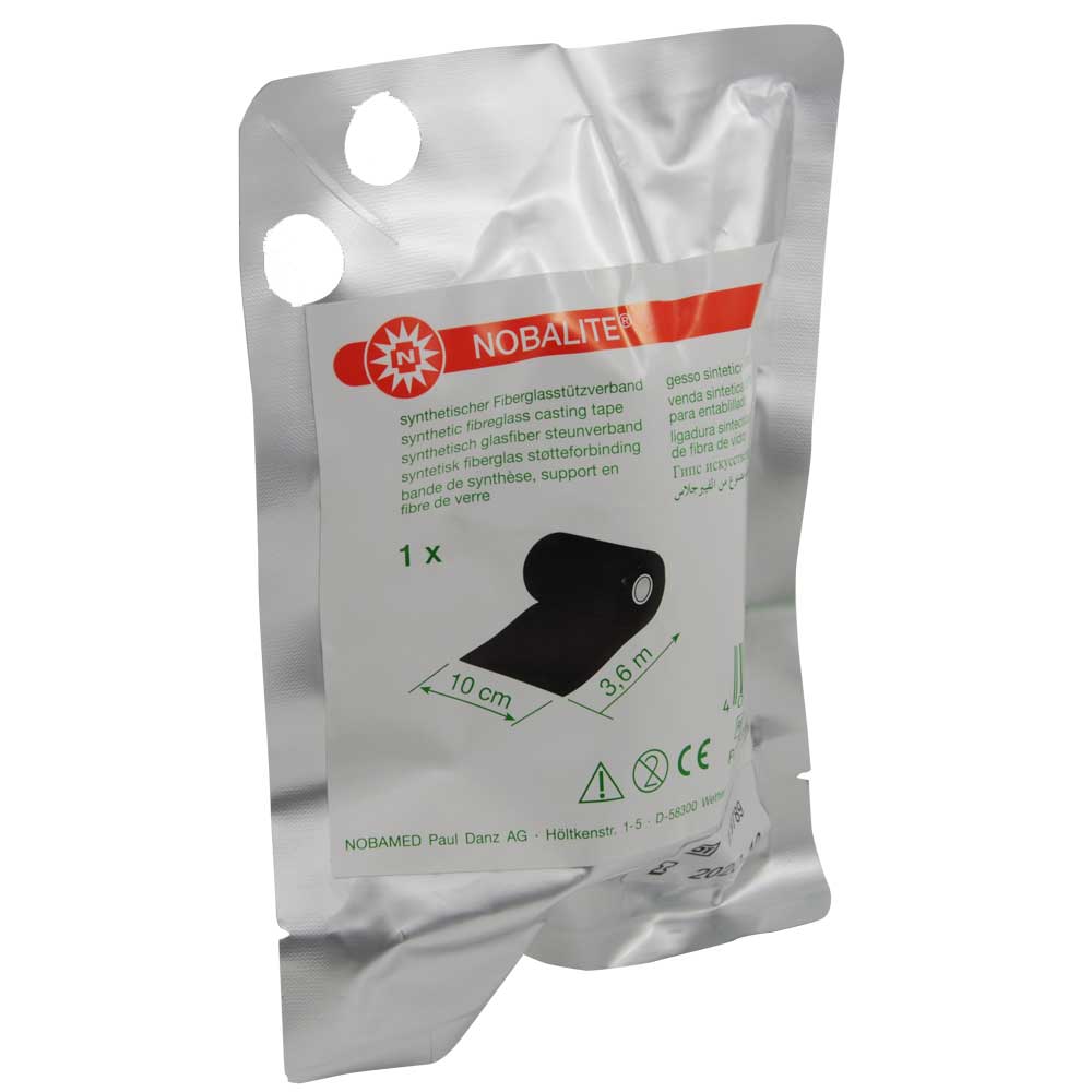 Noba NOBALITE®-Black Synthetic Cast Bandages, Fibreglass, 12,5cm, 1pc