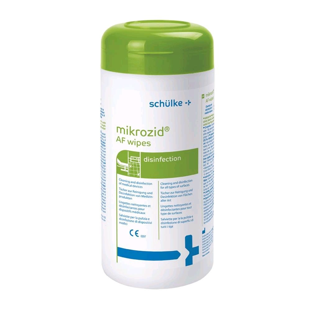 Schülke mikrozid® AF wipes, disinfectant wipes, Dispenser 150 wipes