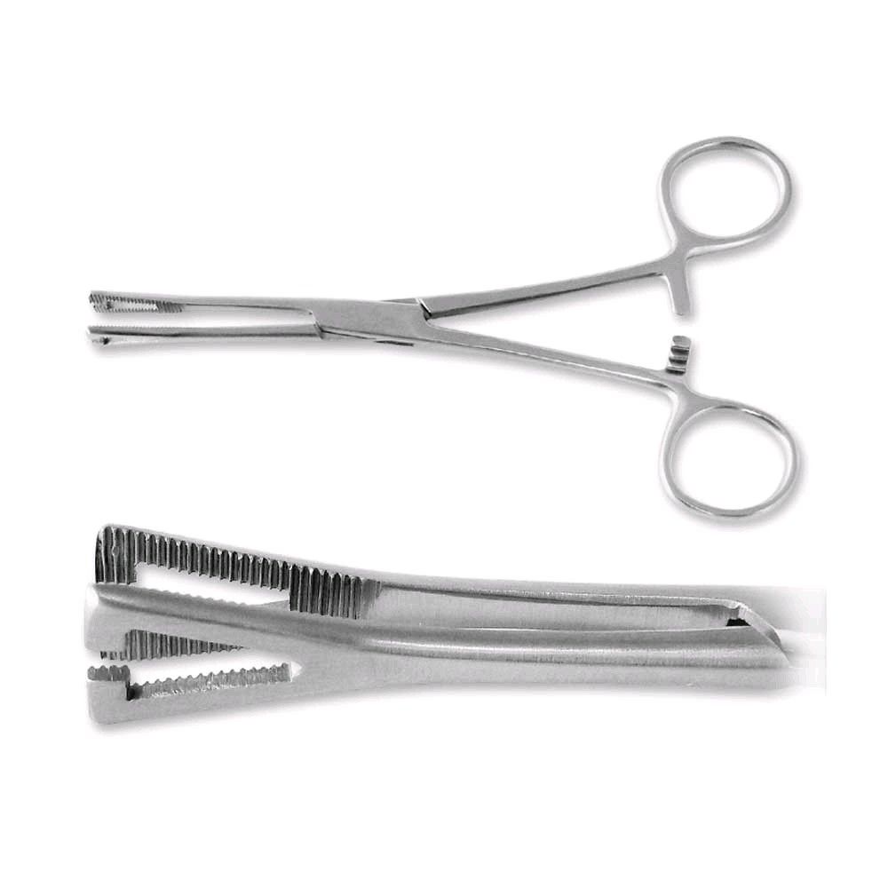 Ratiomed clamp Pennington, 15.5 cm, open or closed, 1 item