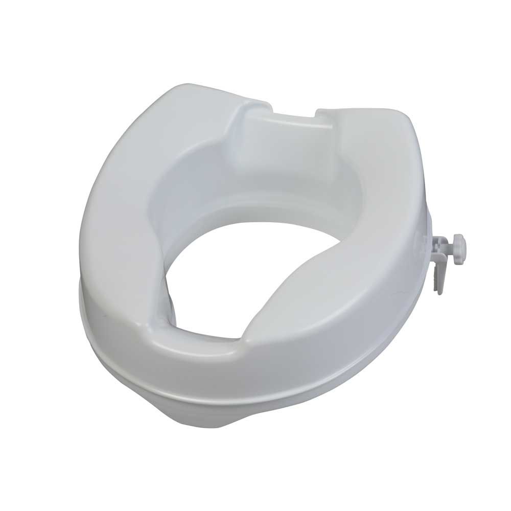 Behrend raised toilet seat, 10 cm, up to 120kg, without cover