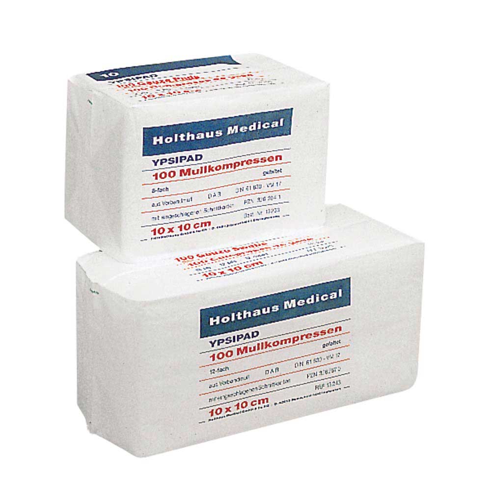 Holthaus Medical YPSIPAD gauze compresse, non-sterile, 5x5cm