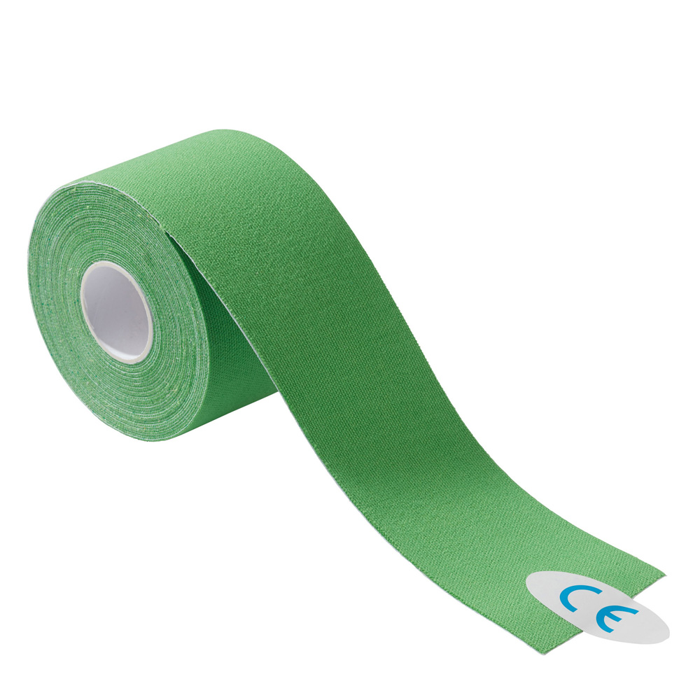 Power Kinesiology Tape, 5 cm x 5 m, 1 roll, green