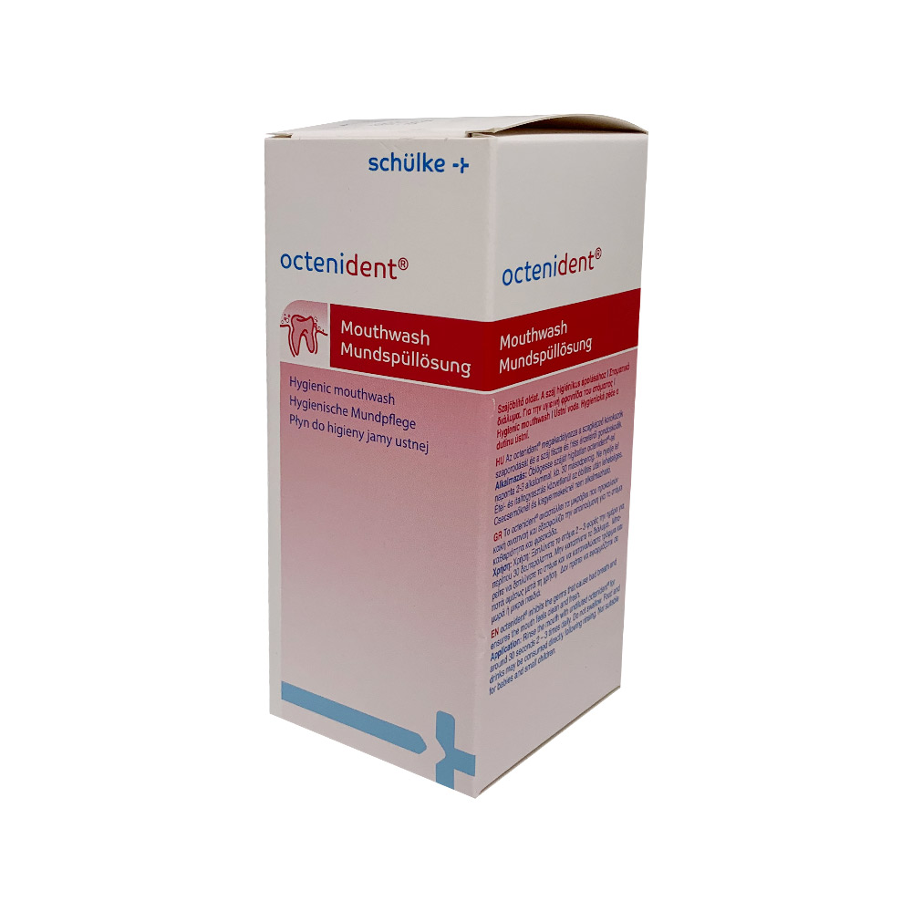 Schülke octenident mouthrinse, chlorhexidine free, halitosis, 250 ml