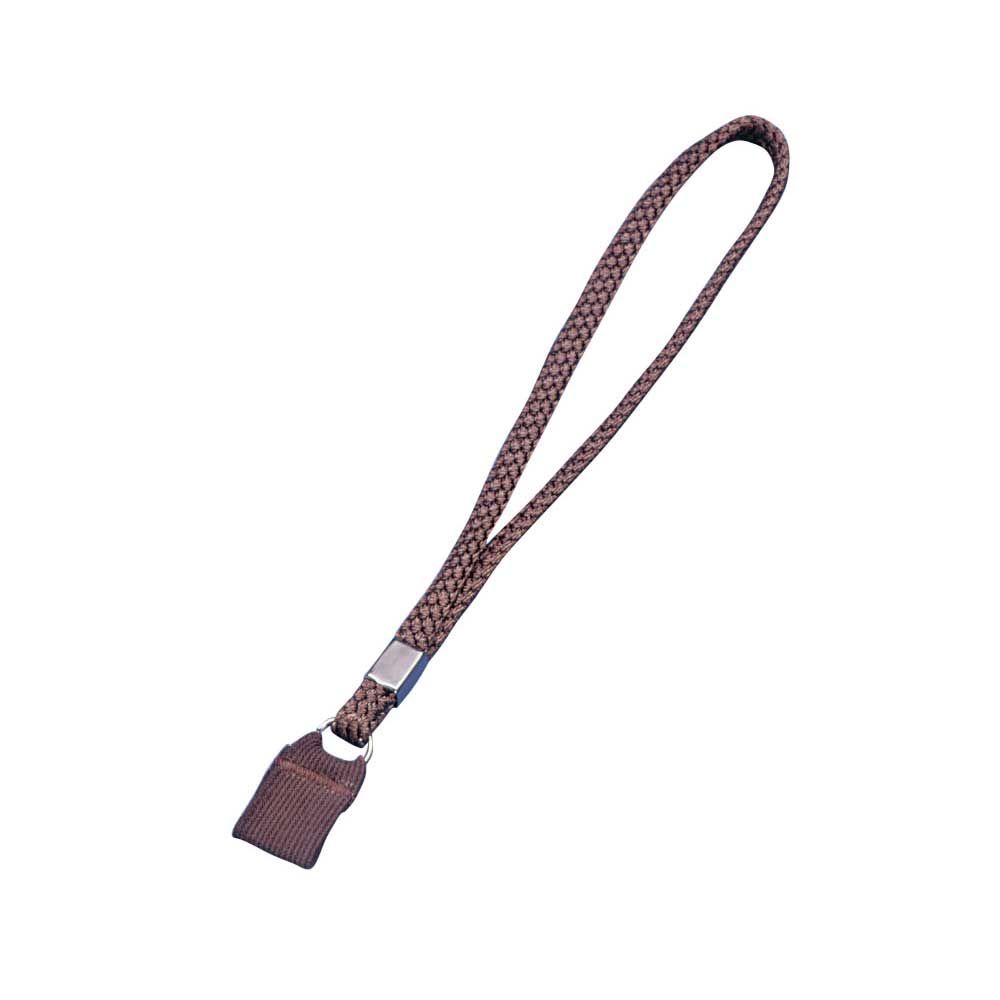 Behrend stick loop, nylon, brown, 5 pcs