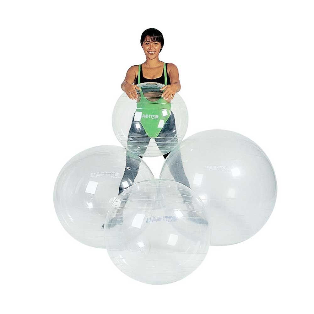 Behred exercise ball Opti, transparent, highly elastic, sizes