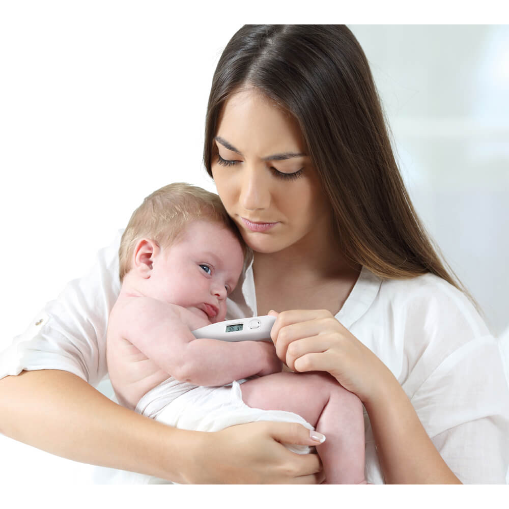 Clinical thermometer, flexible tip, digital, from Lifemed®.