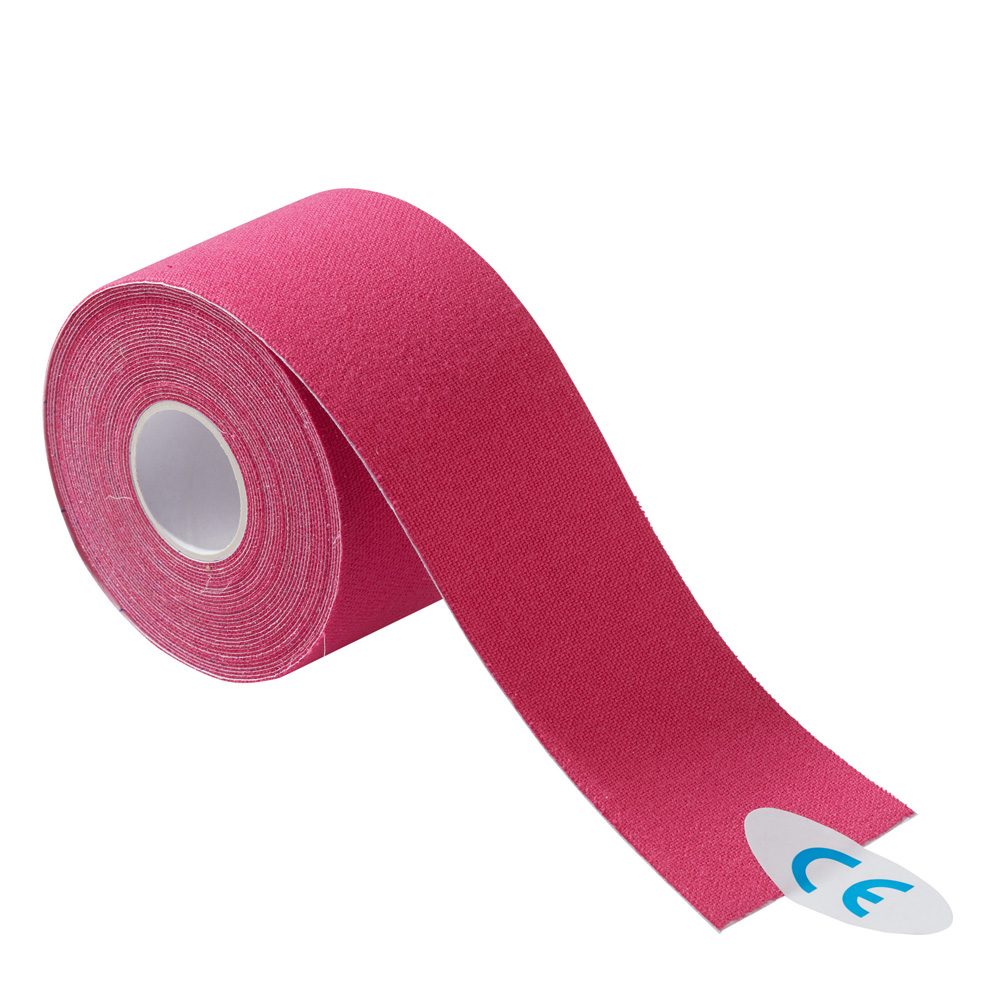 Power Kinesiology Tape, 5 cm x 5 m, 1 roll, pink