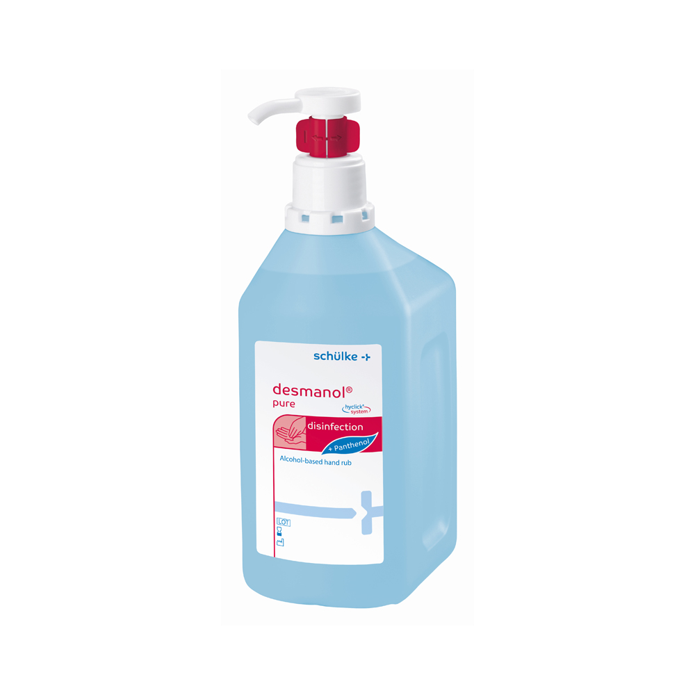 Desmanol® Pure Hyclick hand disinfectant, fragrance-free, from Schülke