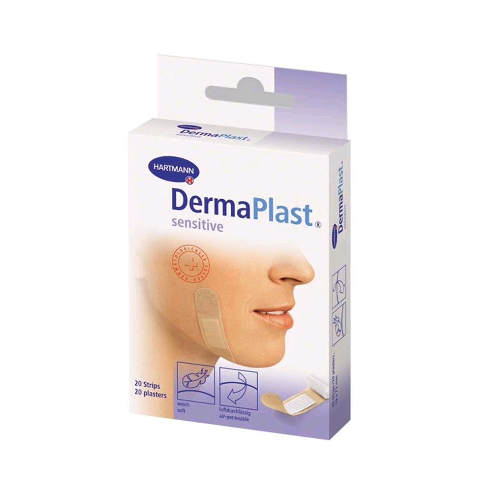 Hartmann DermaPlast sensitive, round patch, 22 mm, 200 items