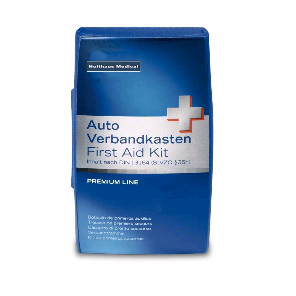 Holthaus Medical Premium Car kits Medical, DIN 13164, blue, 1 item