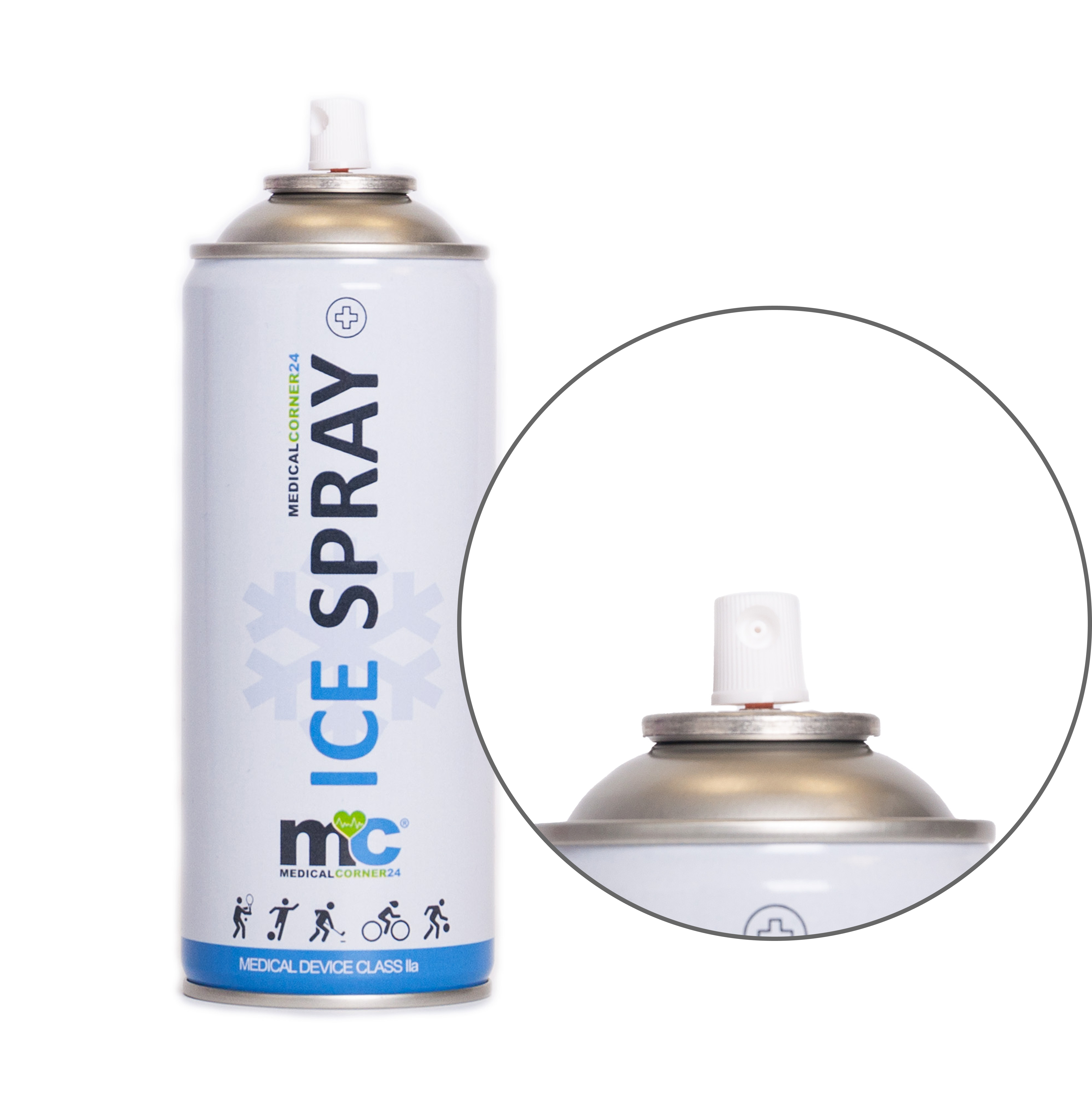 Cooling Spray, Ice Spray, anticonvulsant, pain-relieving, 400 ml