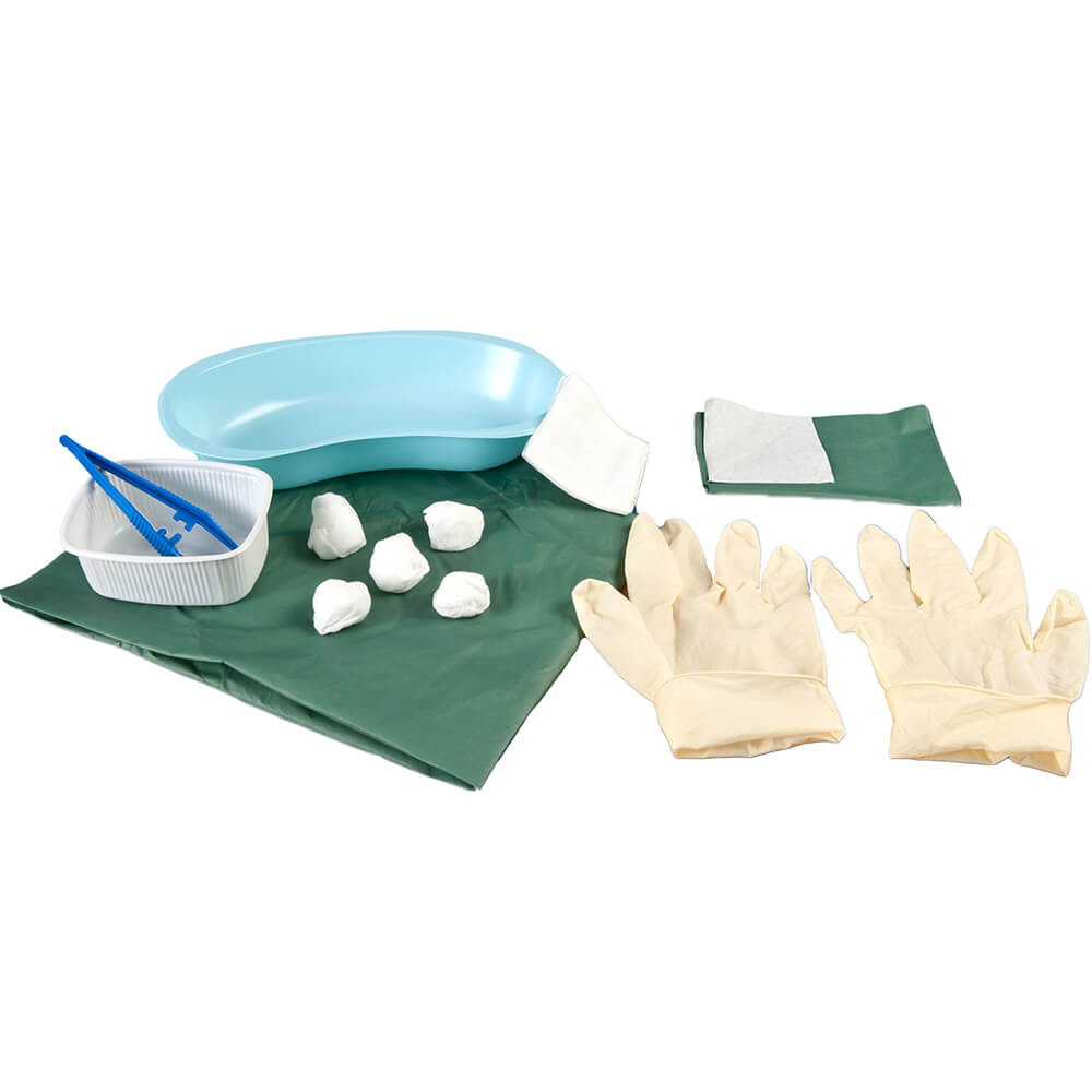 Nobacath catheter set, sterile, 9 pieces, glove size M/L