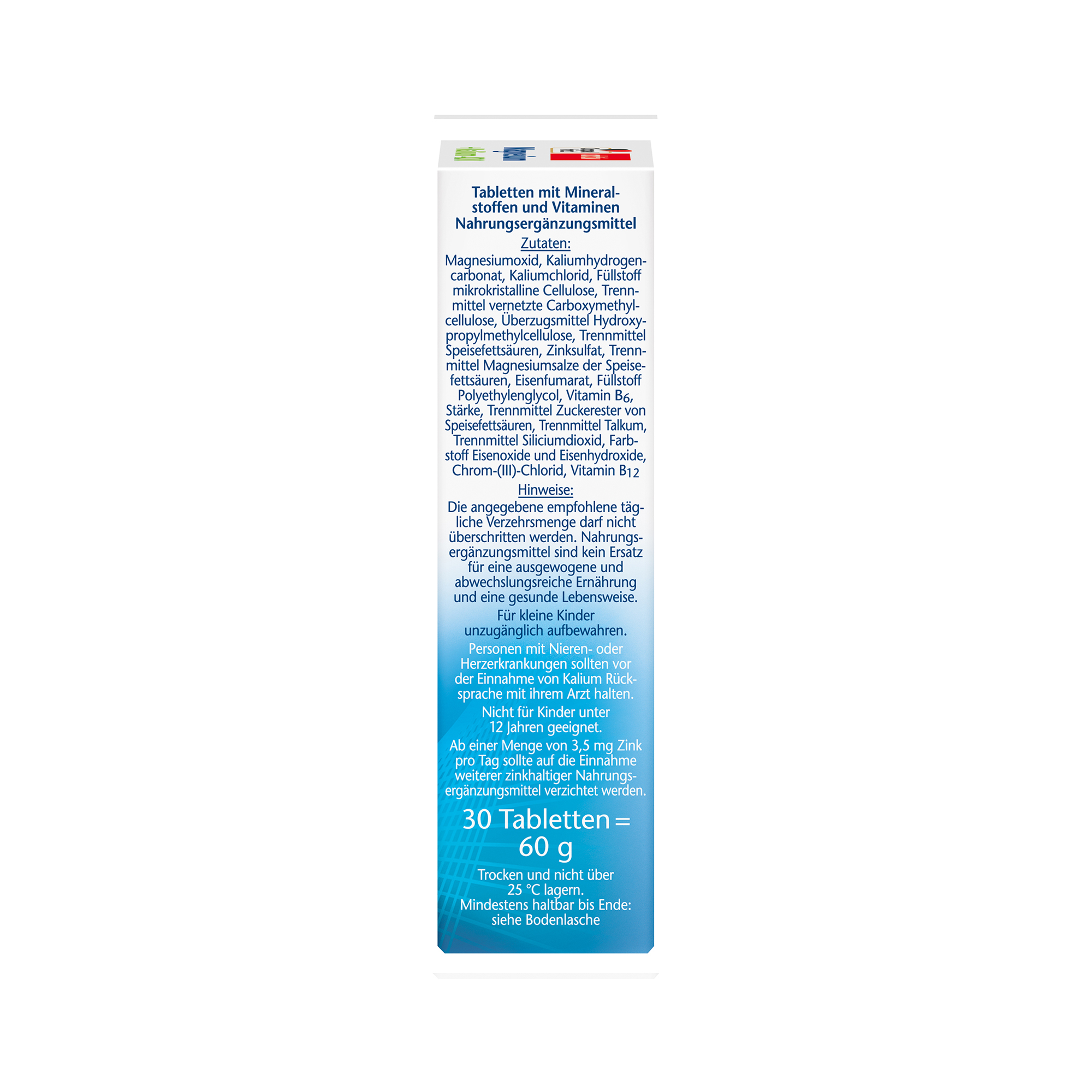 Doppelherz aktiv Magnesium 400 + Potassium, 30 Tablets