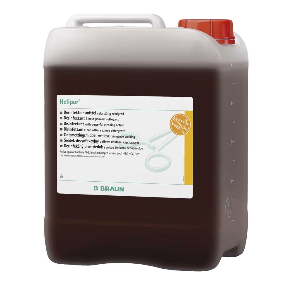 B.Braun Instrument disinfectant/ cleaner Helipur®, 5 litre
