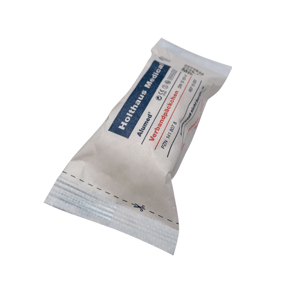 Holthaus Medical Alumed® field dressing with compress, sterile, 6x8cm