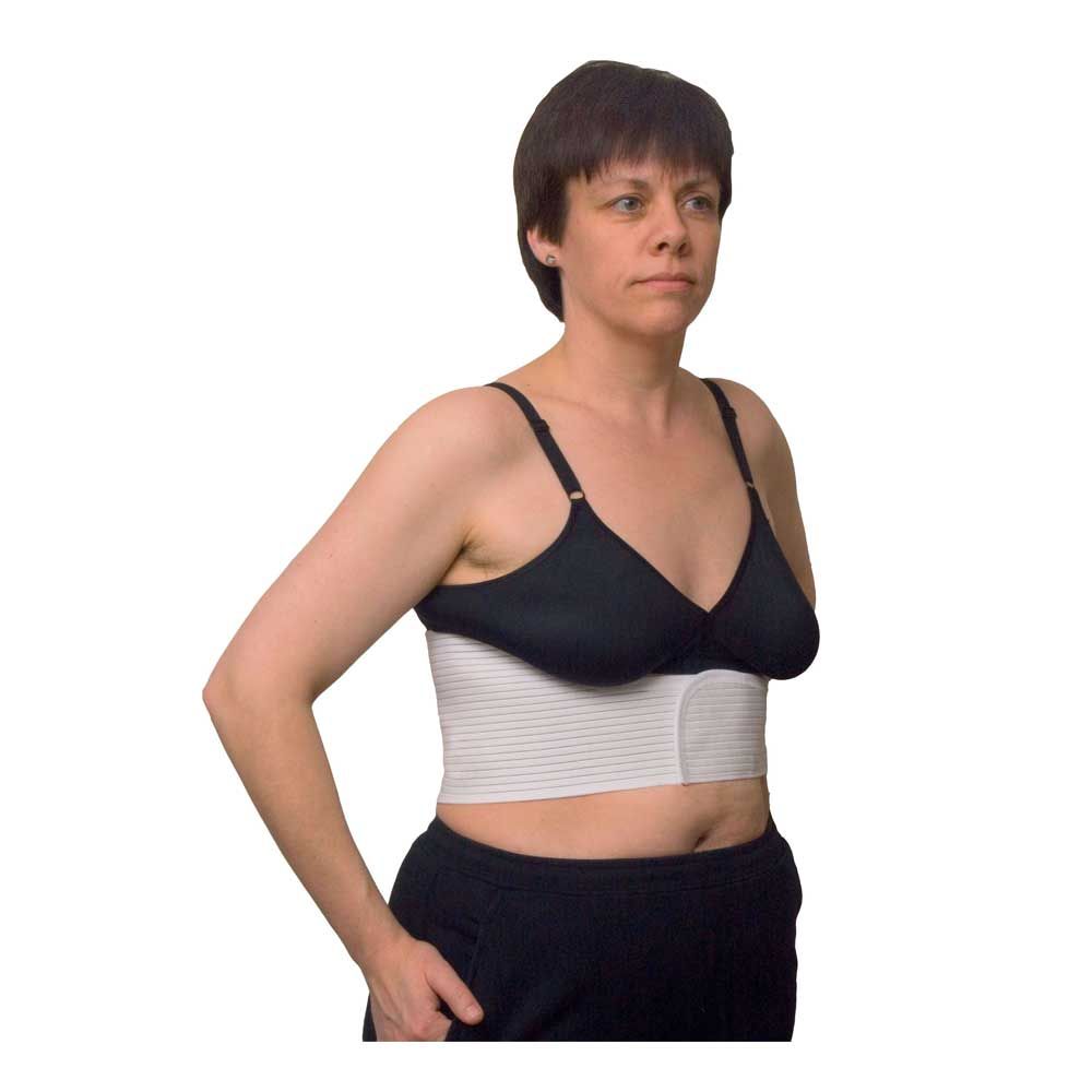Behrend rib strapping, breast cut, white, ladies/men, 1-6