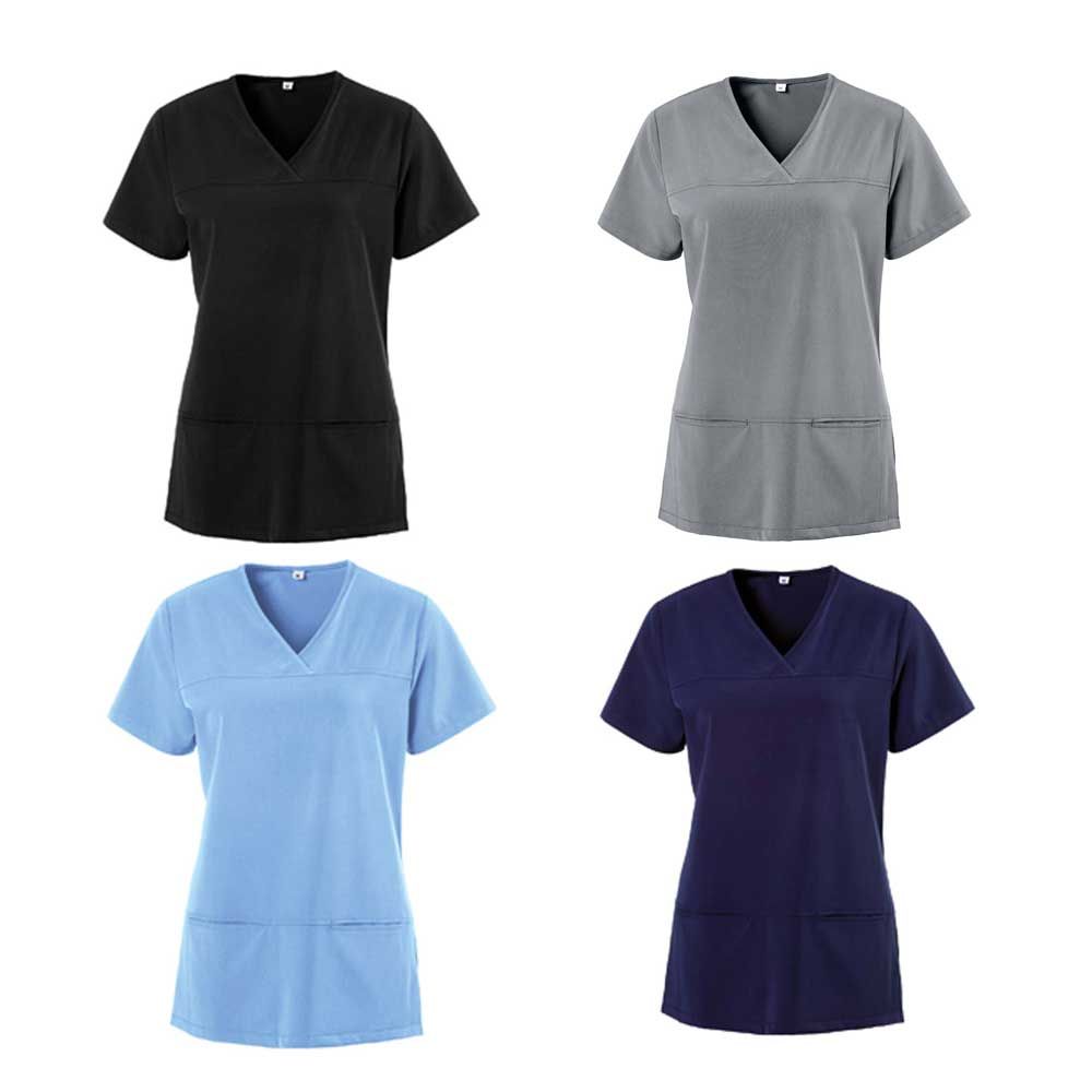 Exner Slip Tunic X-Top, V-Neck, Supersoft, XS-5XL, Colours
