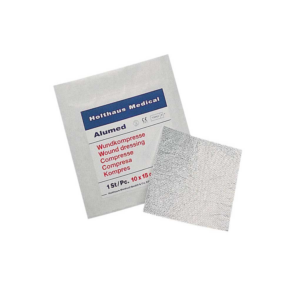 Holthaus Medical wound compression Alumed®, sterile, 10x15cm