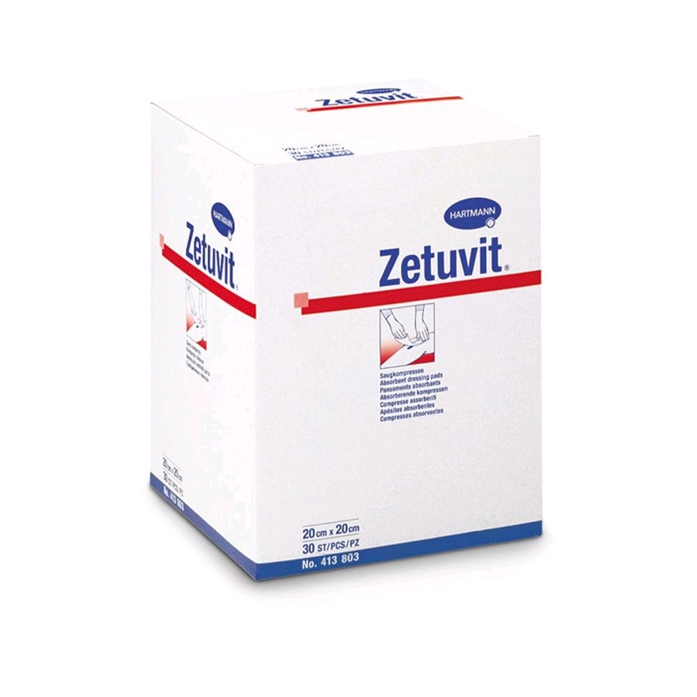 Hartmann Zetuvit® absorbent compress sterile or non sterile, all sizes