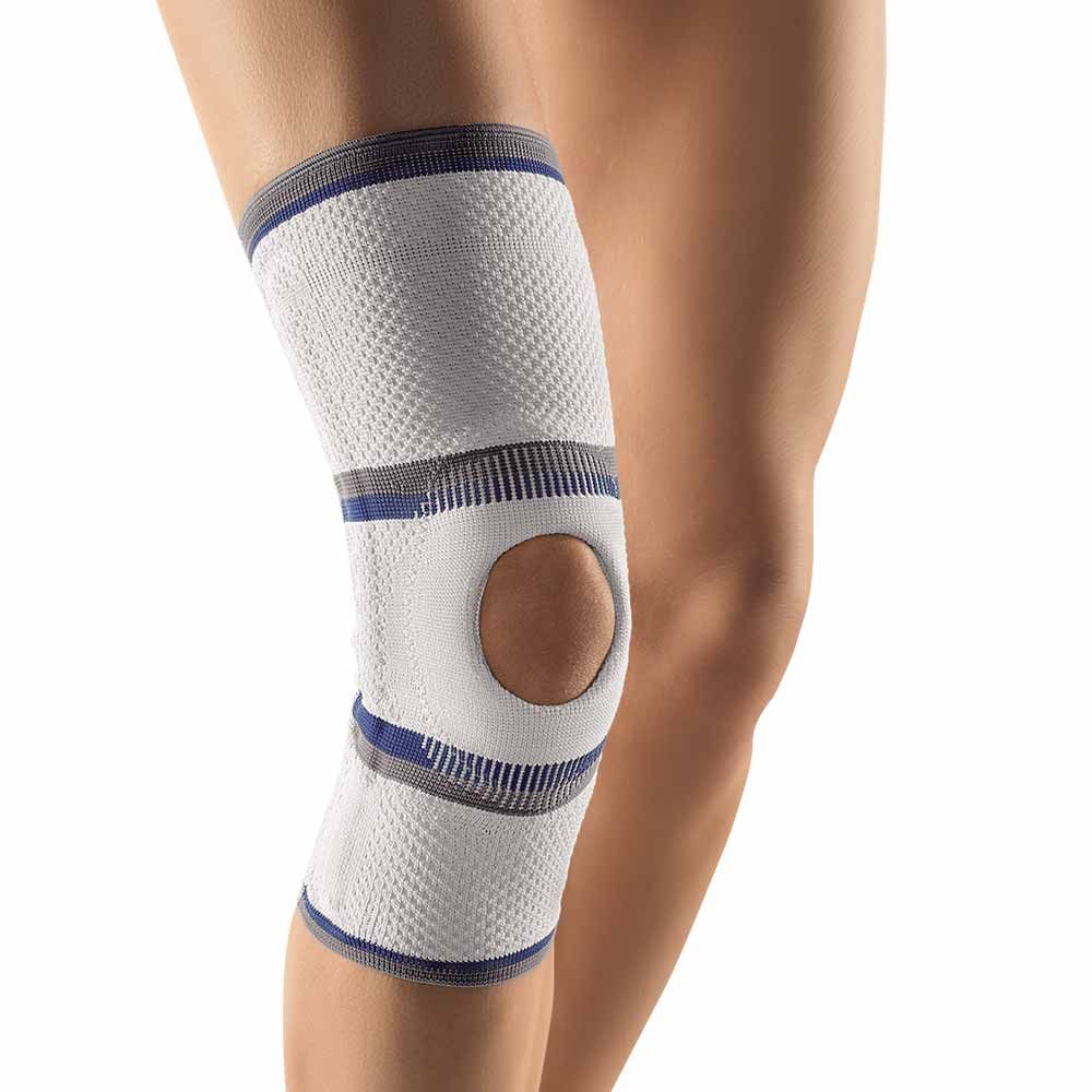 Bort Knee Support with Patella Recess, Silver, XL+