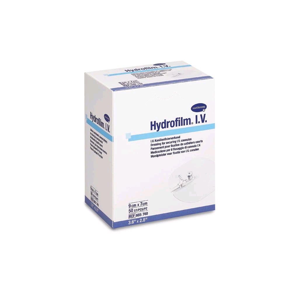 Hydrofilm I.V. cannula dressing, 50 pack