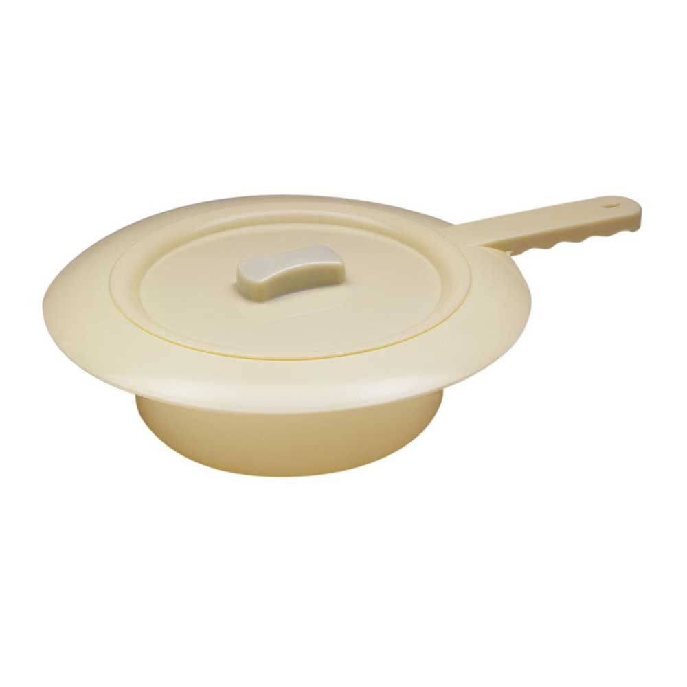 Behrend bedpans, plastic, autoclavable, cover, 31 cm, ivory