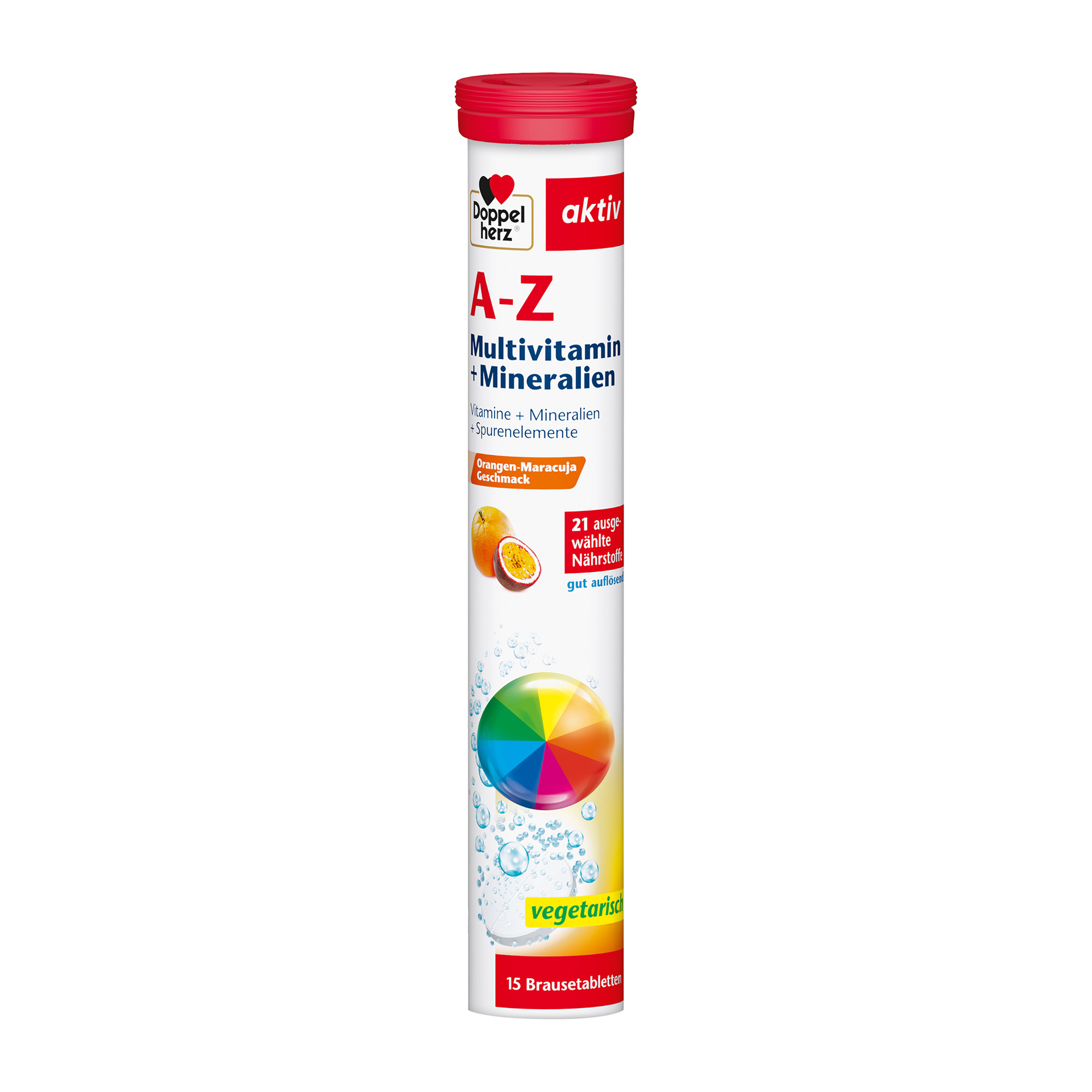Doppelherz aktiv A-Z Multivitamin and Minerals, 15 Effervescent Tablets