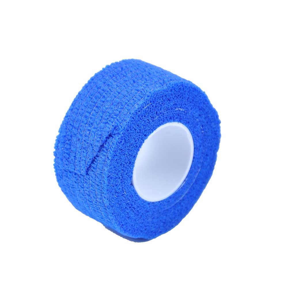 MC24 finger tape, cohesive, 2,5cm x 4,5m, blue, 1pc