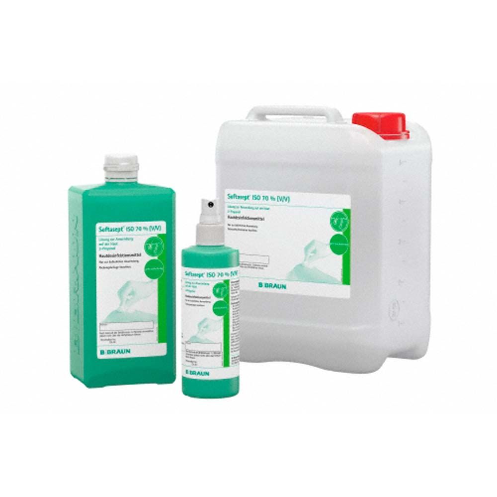 B.Braun skin disinfectant Softasept Isol 70 %, 5 litre