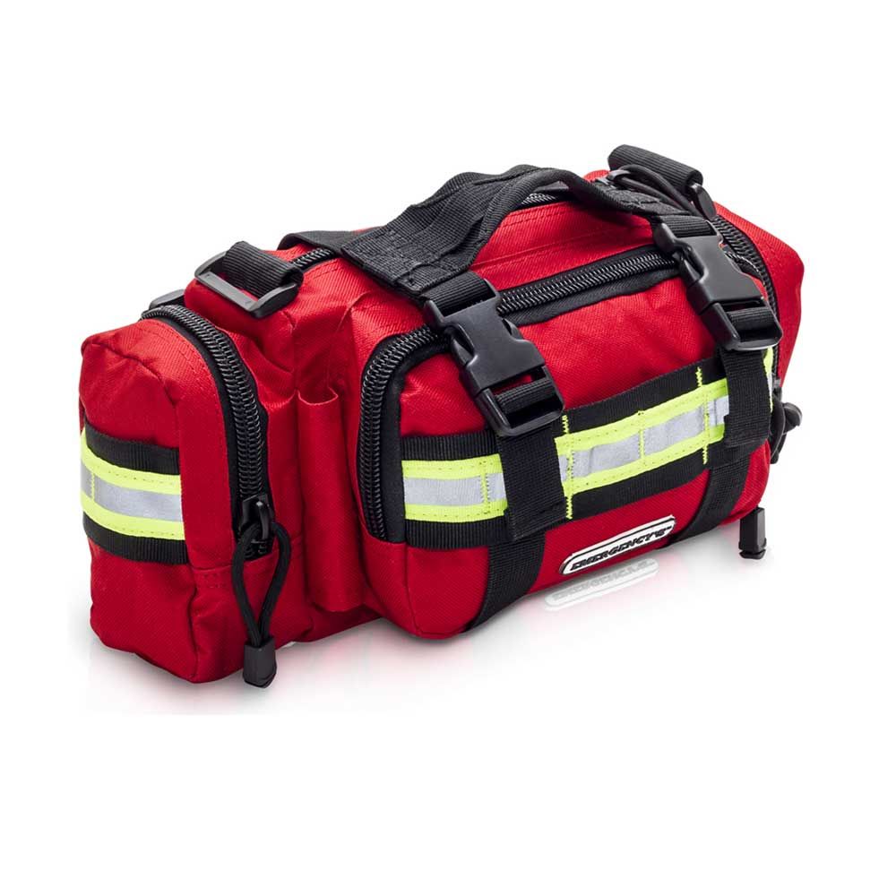 ELITE BAGS paramedic bag HIPSTER, hip / shoulder, red