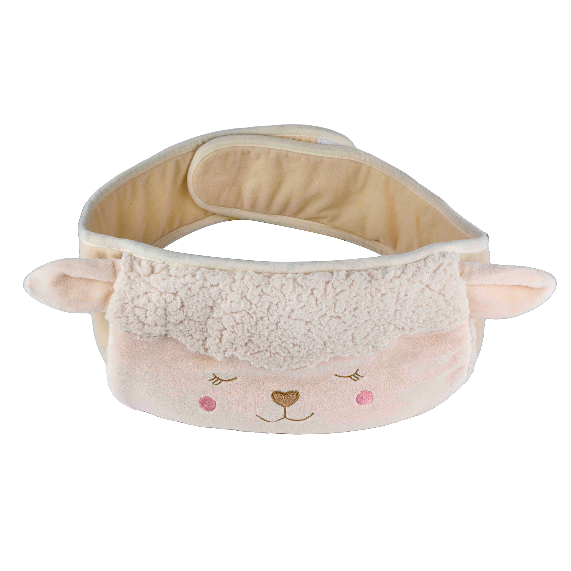 Sänger Body Warmer Belt, 0.8L with Hot Water Bottle, Sheep Clouds