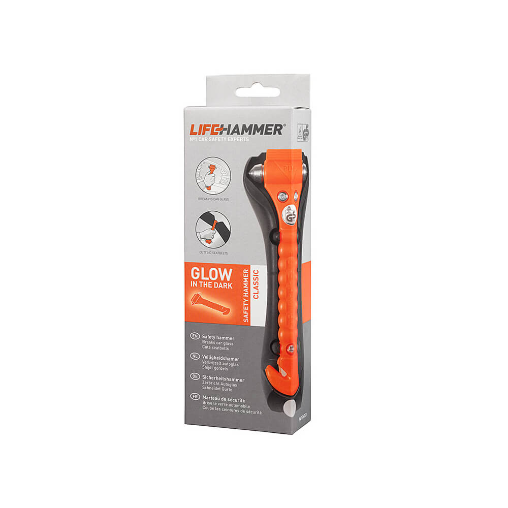 Leina-Werke Lifehammer, emergency hammer, in folding box
