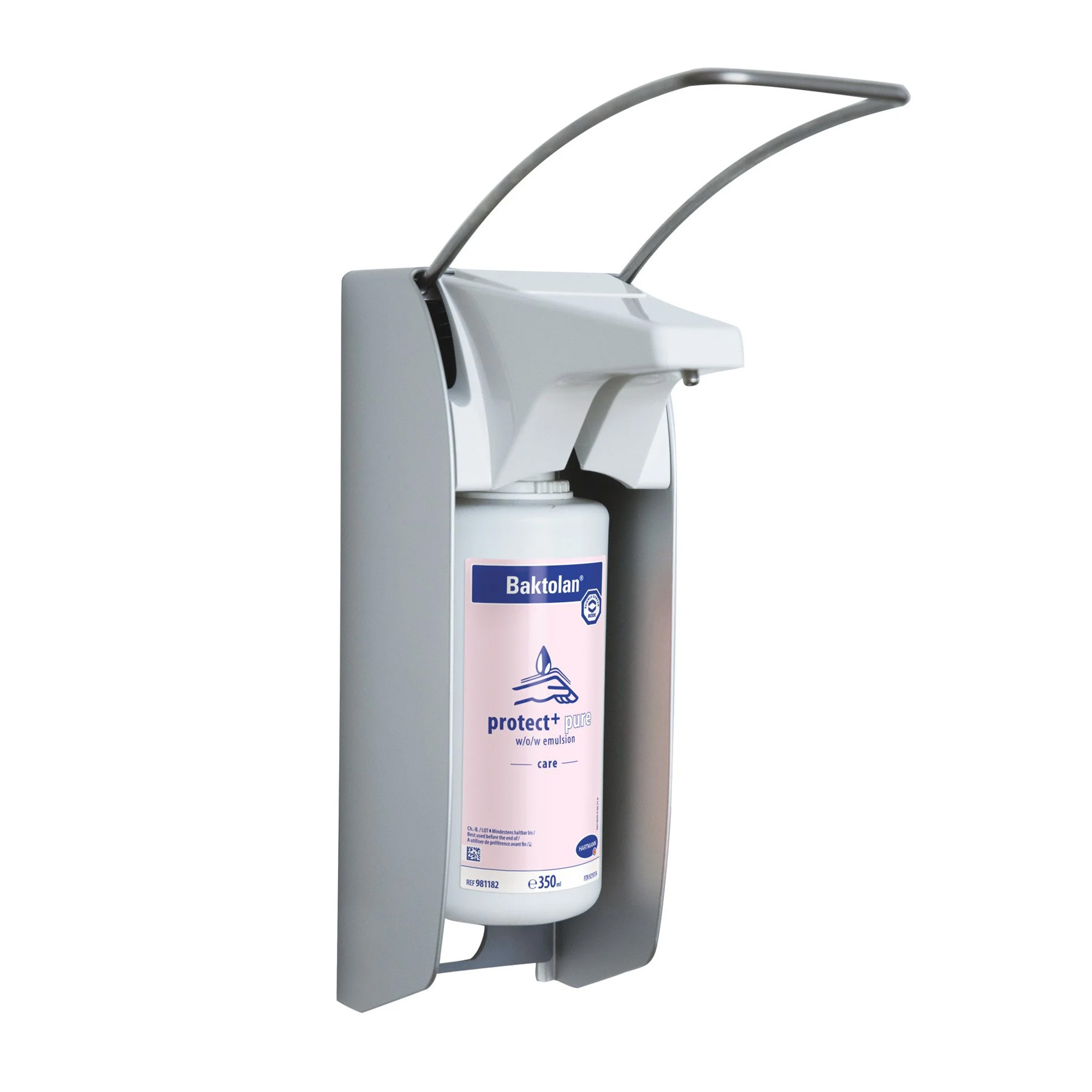 Hartmann Dispenser, without pre-assembled pump, long lever, 500ml