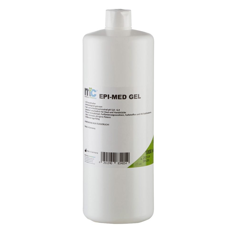 IPL Gel Epi-Med, IPL contact gel for laser hair removal, 1 litre