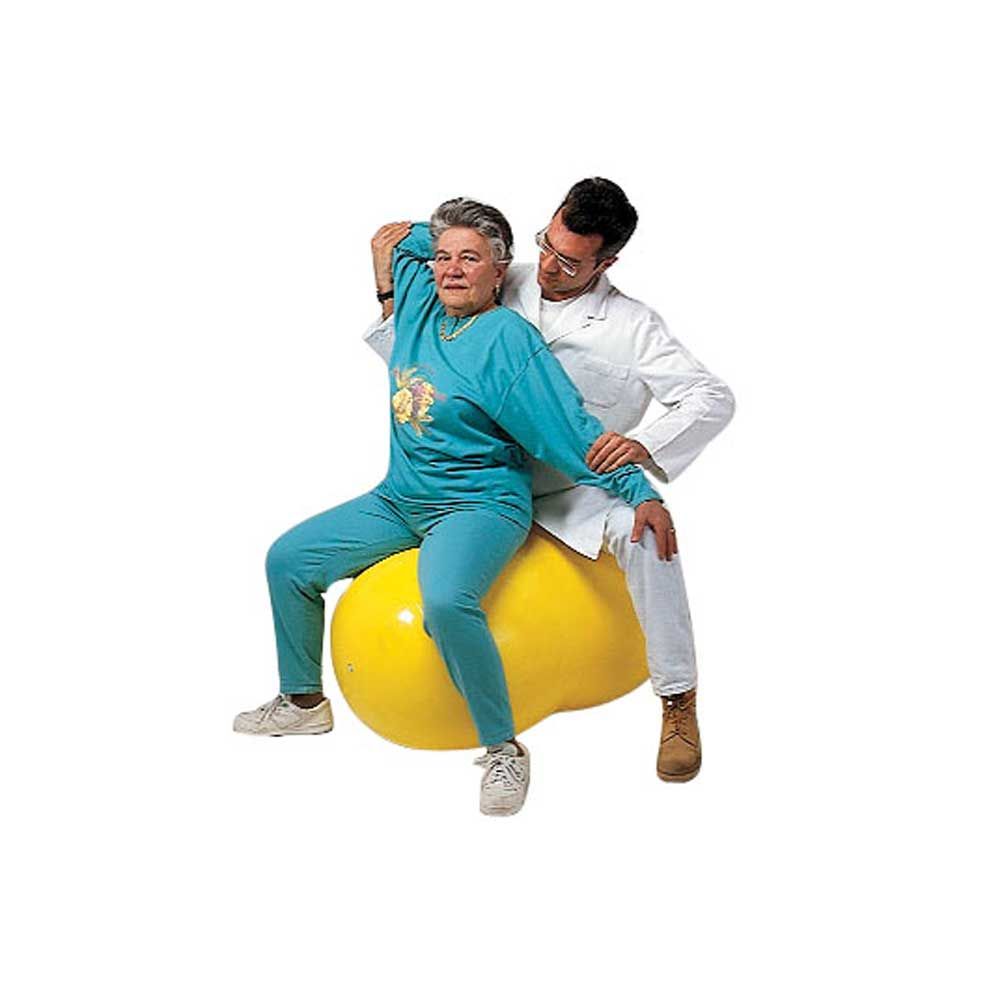 Behrend exercise double ball physio-roll, 70cm, blue