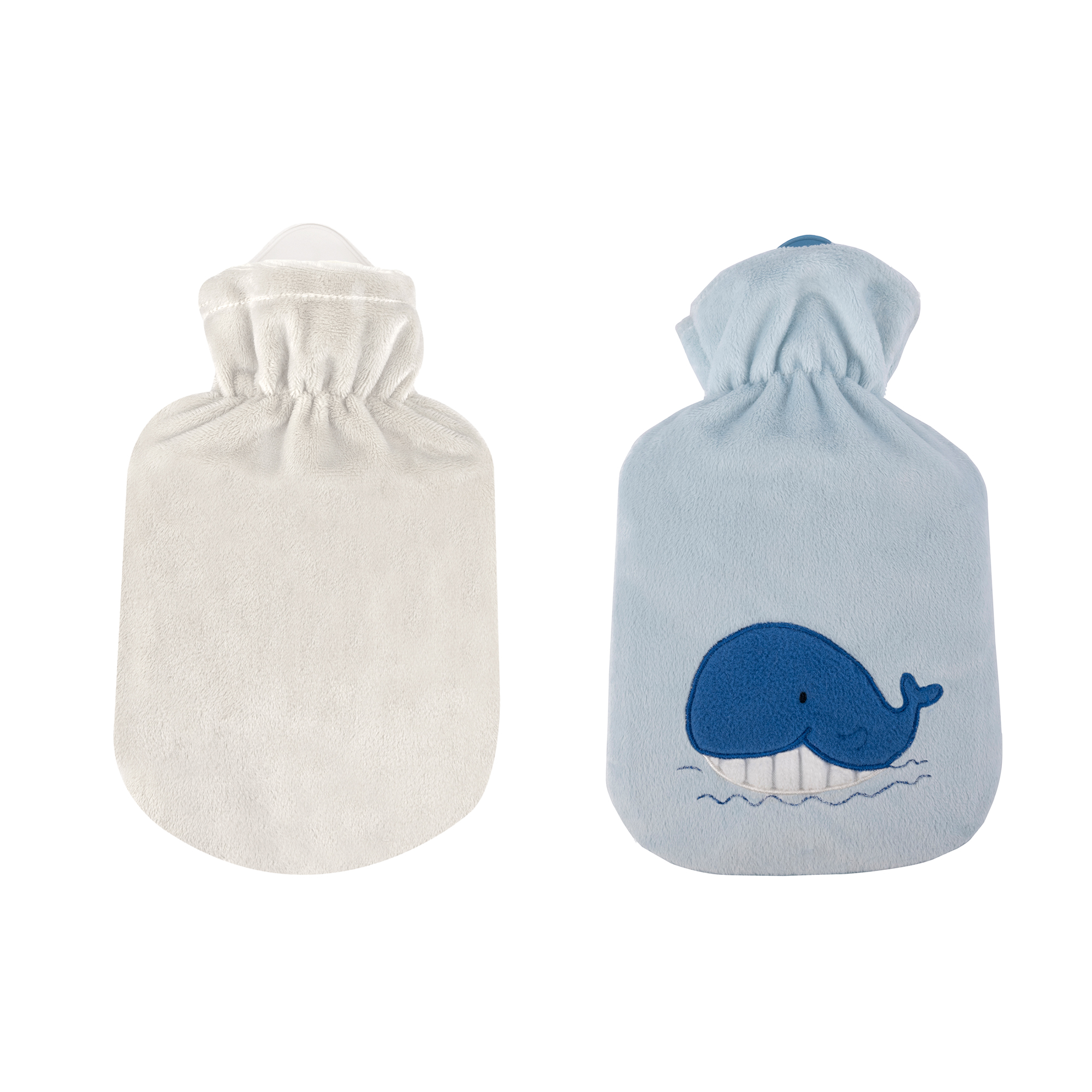 Sänger 0.8 Liter Hot Water Bottle with Velour Cover