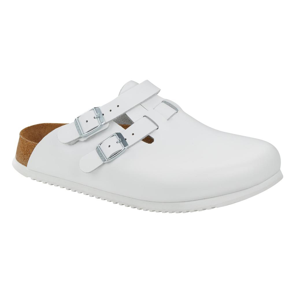 Birkenstock Kay SL soft support, narrow width, white, various sizes