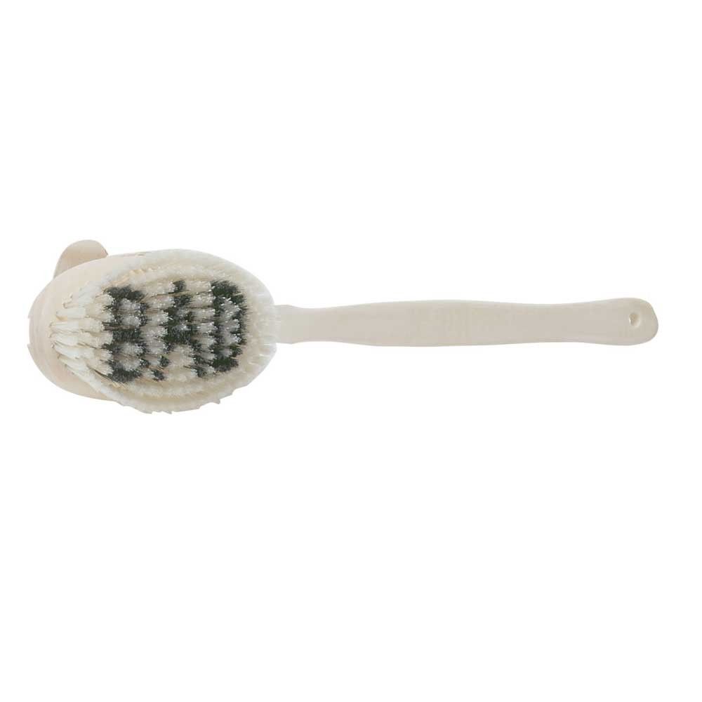 Behrend wooden bath brush, removablehandle, naturalbristles, unpainted