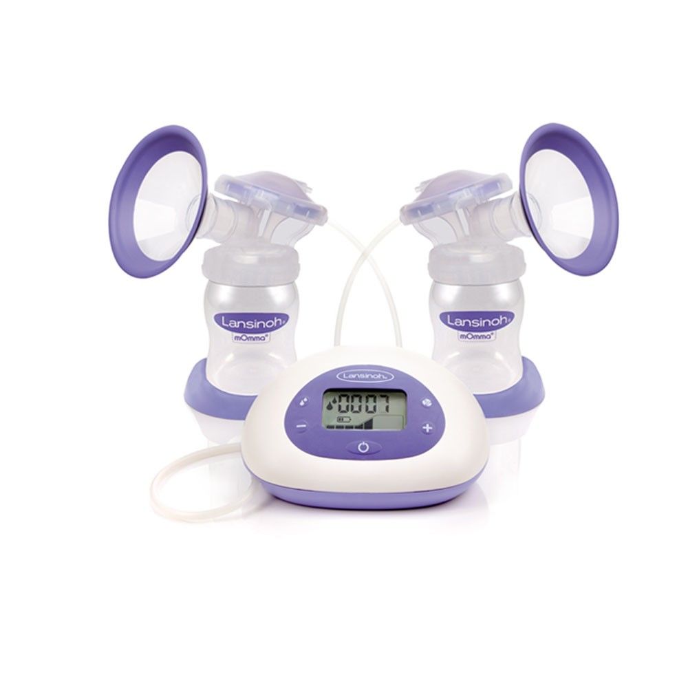 Electric double milk pump 3 pump modes adjustable suction power