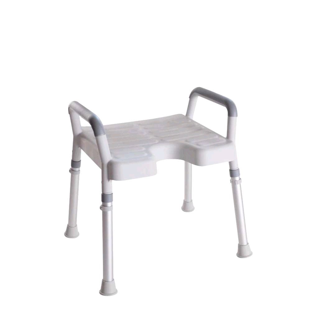 Careline shower seat clergy, genital cutting, armrests, backrest