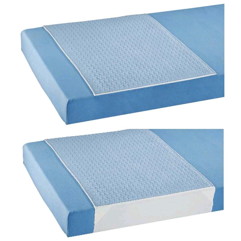 Careline incontinence bed pad, 2 L suction volume, washable, sizes