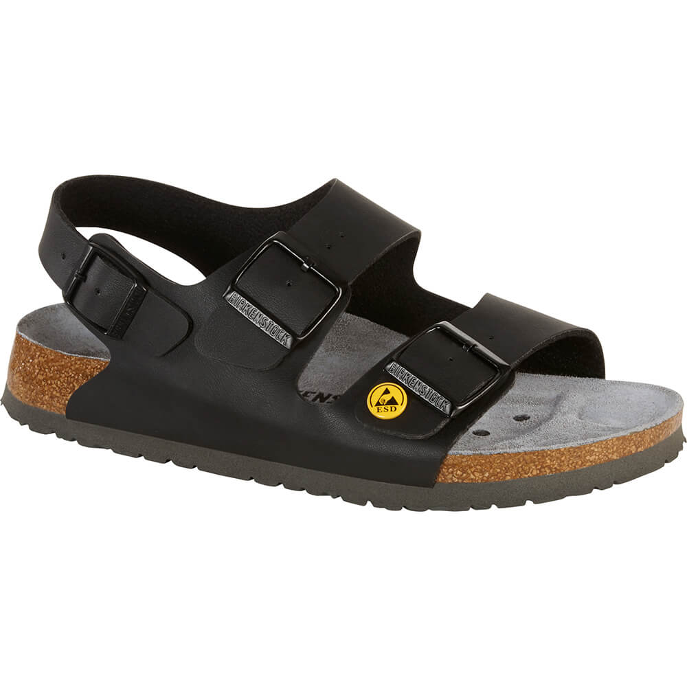 Milano ESD Antistatic, Birkenstock, black, narrow, size 35