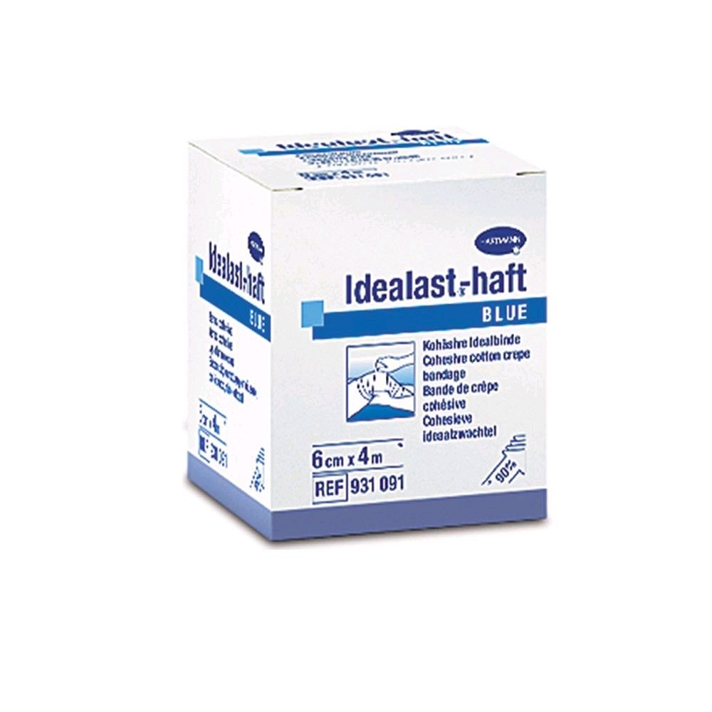 Idealast®-haft Color Idealbandage Hartmann, red or blue, all sizes