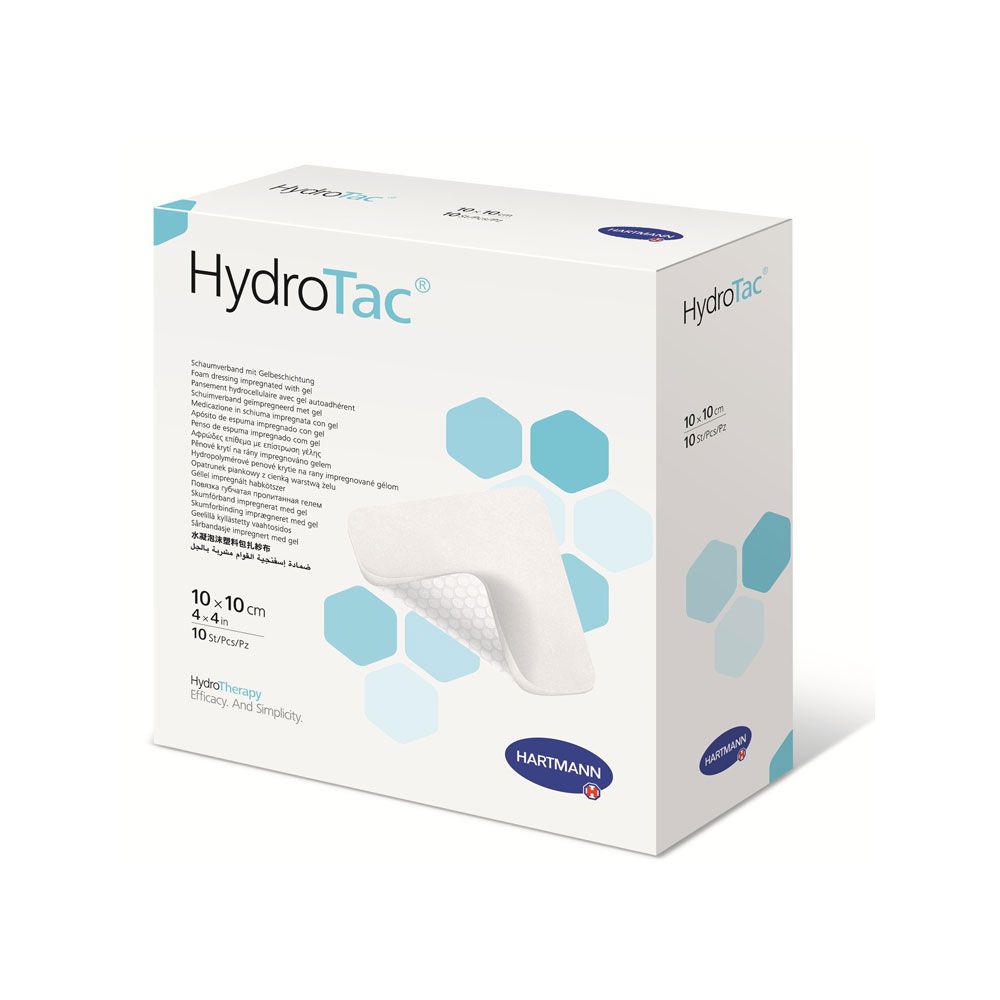 HydroTac foam dressing with hydrogel layer of Hartmann, all sizes