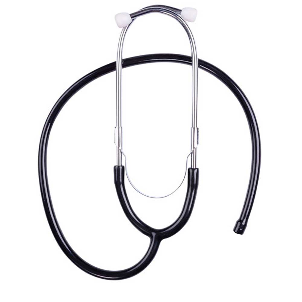 Luxamed Ear Hooks for Stethoscope, Aluminum, Tube, black