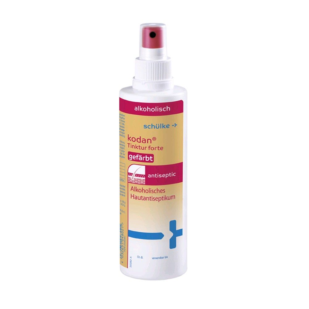 Schülke kodan tincture forte skin antiseptic, spray, colored, 250 ml