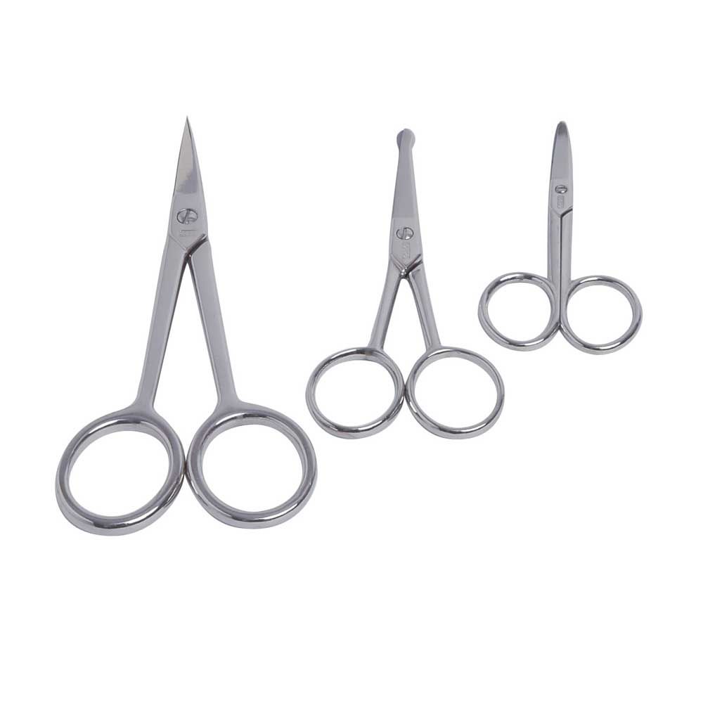 Behrend toenail scissors, straight blade, nickel plated, 14cm